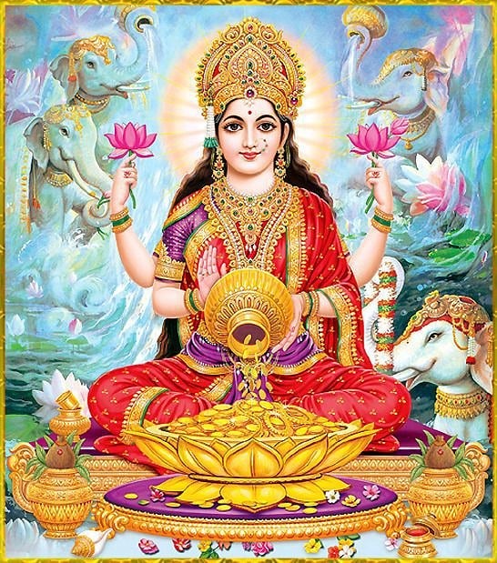 108 Mata Lakshmi Names Lyrics in Hindi