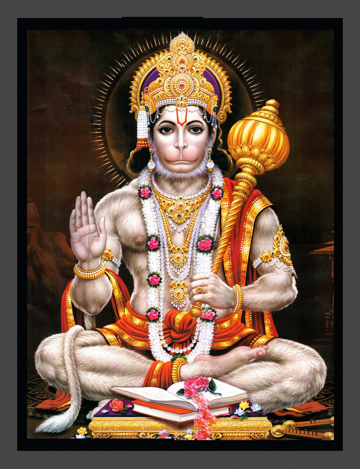 Shri Hanuman Ashtottara-Shatnam Namavali with vedicstotra.com