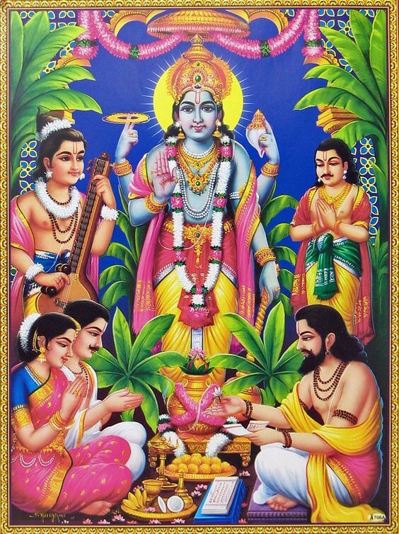 Satyanarayan aarati with vedic stotra